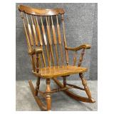 Hand Made Wooden Rocking Chair
