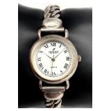 Vintage Sterling Silver Peyote Bird Watch