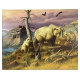 Gary Swanson S/N Bears Ltd Ed Canvas Art Print