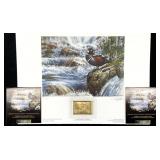 2001 Canada Wildlife Stamp, Medallion, Art Print