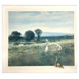 Adolf Sehring S/N Print w/ Hand Painted Remarque