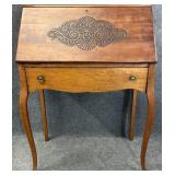 Antique Fall Front Secretary Desk