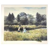 Adolf Sehring S/N Print w/ Hand Painted Remarque