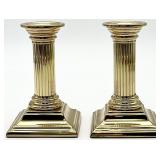 2 Baldwin Smithsonian Brass Candlesticks