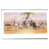 Gary Swanson S/N Elephant Print