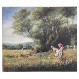 Adolf Sehring Hand Embellished Unique Lithograph