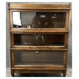 Antique 3 Stack Barrister Bookcase