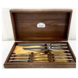 Carvel Hall Carving & Steak Knife Set in Case