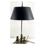 French Style Bouillotte 2-Light Candle Stick Lamp