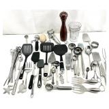 Asst Kitchen Knives, Utensils & More