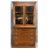 Craftique Mahogany China Cabinet