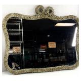 Ornately Framed Wall Mirror