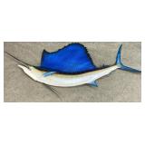 6.5ft Wall Hanging Sailfish Replica