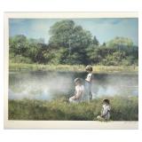 Adolf Sehring S/N Print w/ Hand Painted Remarque