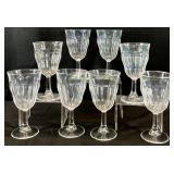 8pc Duralex Picardie Clear Wine Glasses