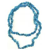 Turquoise Stone Beaded Necklace
