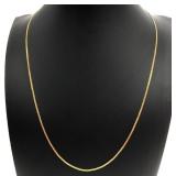 14K Italian Yellow Gold Necklace