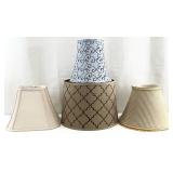 4 Asst Lamp Shades