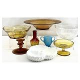Vintage Depression Glass, Art Glass & More