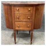 Mahogany Martha Washington Sewing Stand