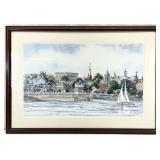 Janet Francoeur S/N New Bern, NC Art Print
