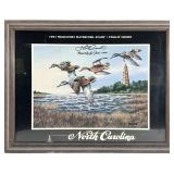 Phillip Crowe Personalized Waterfowl Stamp Art