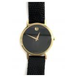 Movado Museum Classic Gold Plated Watch