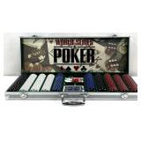 World Series Poker Dealer Set Chips, Cards & Dice