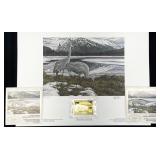 2000 Canada Wildlife Stamp, Medallion, Art Print