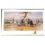 Gary Swanson S/N Elephant Print w/ Remarque