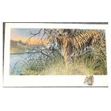 Gary Swanson S/N Tiger Print w/ Painted Remarque