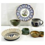 Asst Signed Art Pottery
