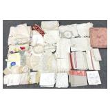 Vintage Embroidered & Handmade Linen & More