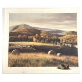 Adolf Sehring S/N Print w/ Hand Painted Remarque