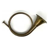 Vintage Brass French Hunting Horn