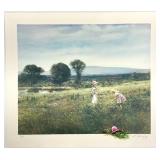 Adolf Sehring S/N Print w/ Hand Painted Remarque