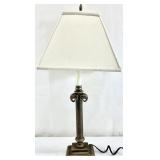 Chinoiserie Brass Elephant Lamp