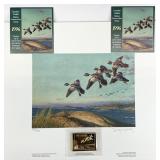 1996 Canada Wildlife Stamp, Medallion, Art Print