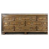 Oak Raised Panel Dresser