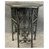 Victorian Hexagonal Accent Table