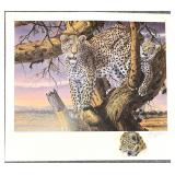 Gary Swanson S/N Leopard Print w/ Painted Remarque