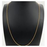 14K Italian Gold Chain Necklace