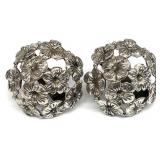 Danecraft Sterling Silver Floral Bouquet Earrings