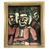 Georges Rouault The Three Judges Art Print