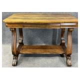 Antique Library Table