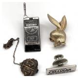 Vintage Playboy Bunny Pin, US Cellular & More