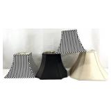 4 Asst. Lampshades