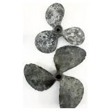 Dyna-Jet Bronze Propeller & Smaller Propeller