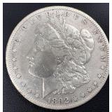 1892-O Morgan Silver Dollar