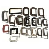 Group Assorted C Clamps